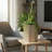 Hexagon Column Planter SM - Ash Brown-1029708482-1029708485