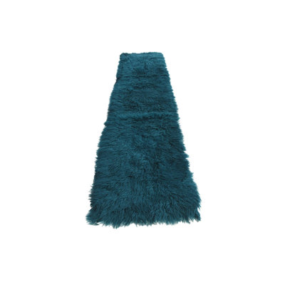 Tapis de couloir vert