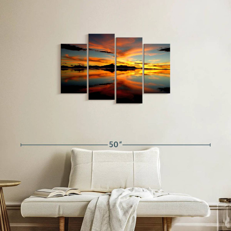 Alvord, coucher de soleil sur le lac Horizon, H 22 po x l 36 po