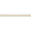 12" x 0.75" Polished Marble Pencil Liner Tile Trim in Cream
