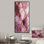 «Pink and Gold Marble River IV», reproduction d'art murale abstraite