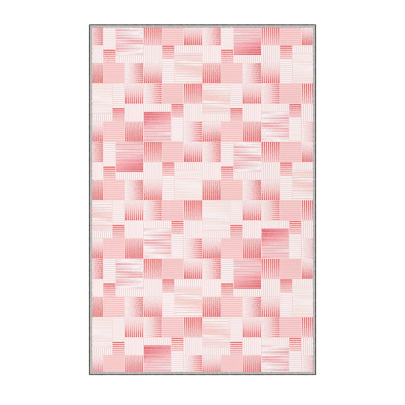Premium Hall Carpet, 2.6 x 9.8 ft, 100% Polyester, 0.3 in Pile Height | Antibacterial, Non-Slip PVC Felt Dot Underside | Machine Washable, 3D Digital Printing | Durable & Stylish for Home Décor