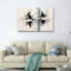 Ensemble de 1 toile murale d'expression abstraite-130538934-130538933