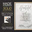 «Grateful for the Small Things», reproduction encadrée - bois massif-634476355-634476377