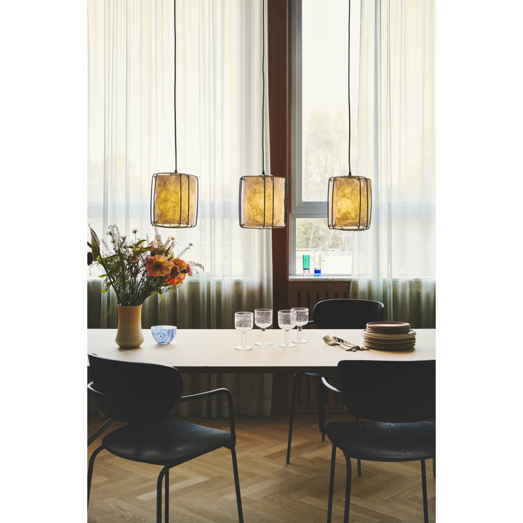 3 - Light Matte Square/Rectangle Pendant
