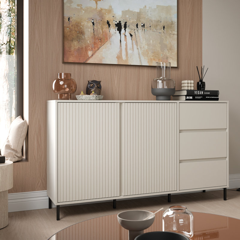 Berislava 157.8cm Sideboard, Cashmere