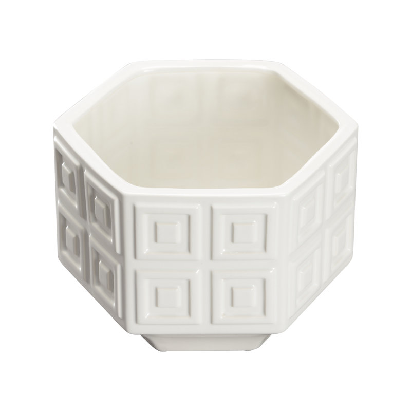 Cache pot Dover - Blanc
