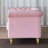 Gevon Velvet Roll Arm Sofa, Chesterfield Sofa for Living Room Upholstered with Smooth,Breathable Fabric-1936811544