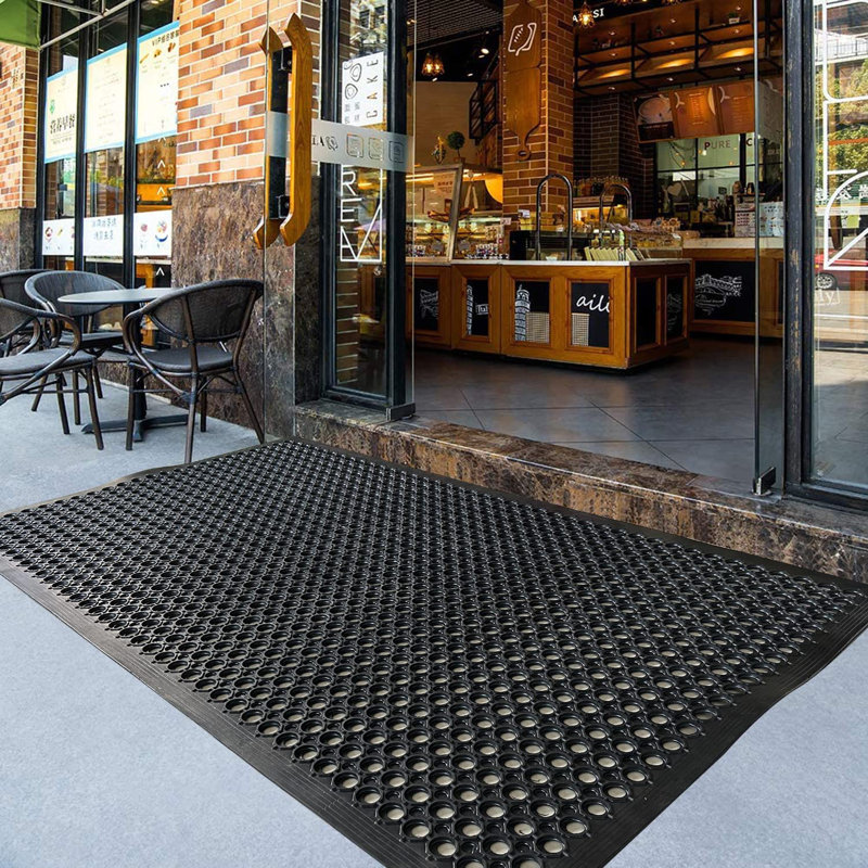 Tapis de sol en caoutchouc pour l'extérieur 60 x 35