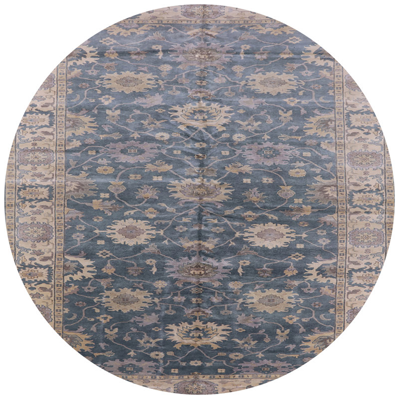 Artun Oriental Indoor Rug, Round 4'