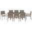 8 - Person Patio Dining Set Rectangular Table-1188832802