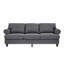 Canapé en tissu 83 po-1247605676