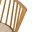 Lewis Windsor Stool With Cushion-Black Oak-Counter-1497053431-1497053425