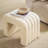 20.8" Wide Upholstered Pouf Ottoman