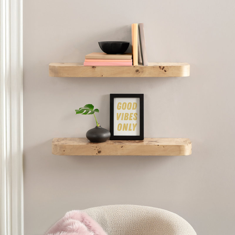 Tablettes murales flottantes Burlock