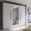 Temirlan 4 Door Manufactured Wood Wardrobe