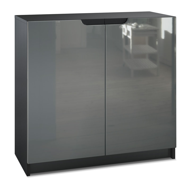 Mazeppa 82cm W Chest of Drawers, Grey