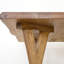Kamryn Oak Solid Wood Dining Table-728686217
