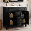 Meuble-lavabo moderne 36 "avec lavabo supérieur