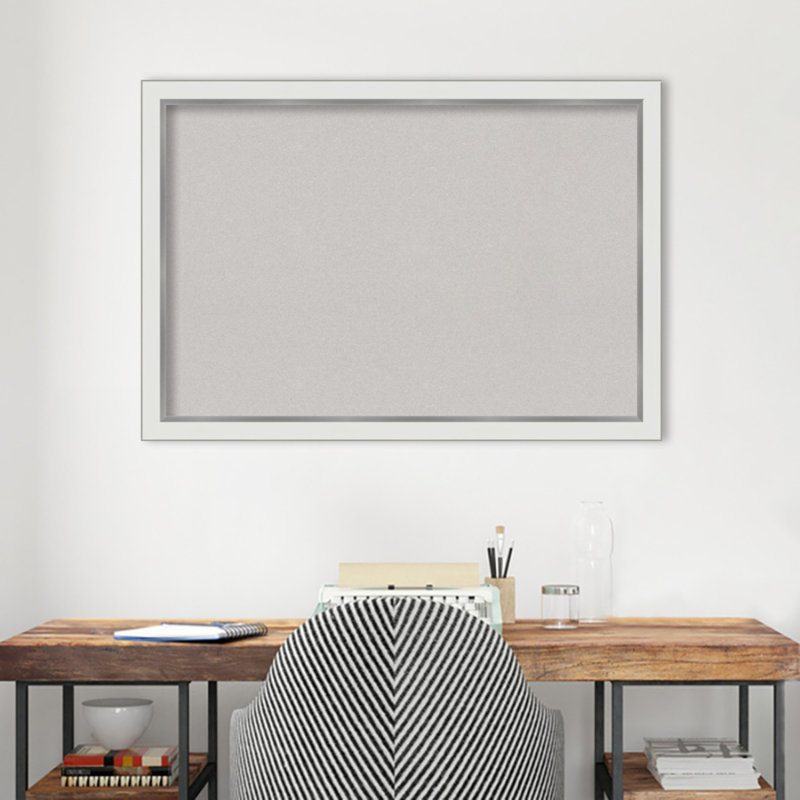 Petit, Blanc / argent, 27 po x 39 po