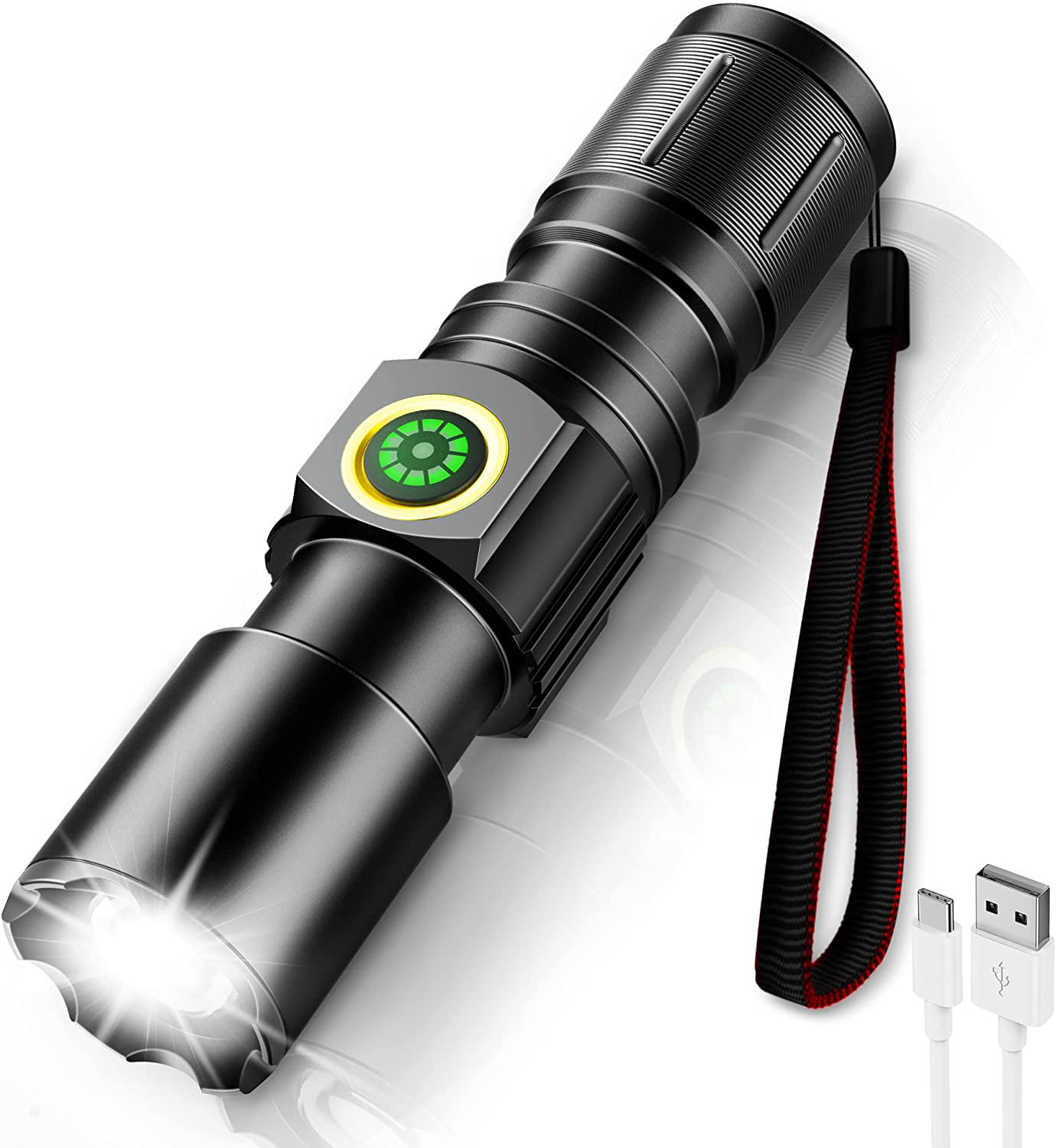 Mini Outdoor Integrated LED Flashlight LOHASLED Size: 4 H x 1.06 W x 1.06 D