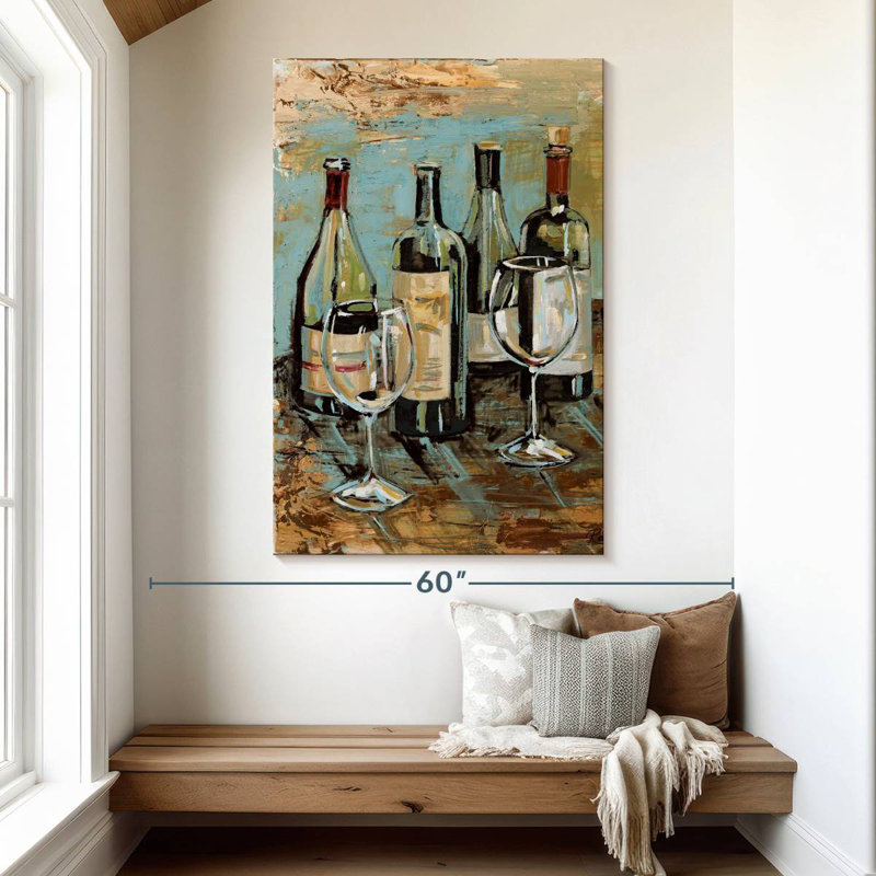 Yarlin Wine I, 51" H x 34" W