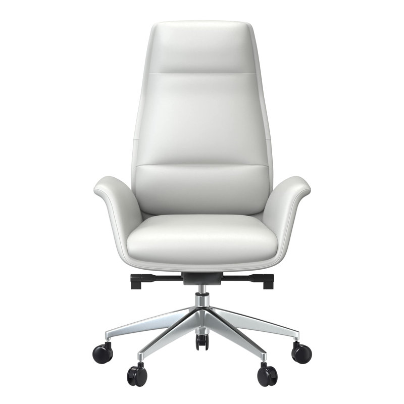 Fauteuil de bureau Adelmar, Blanc
