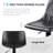 Birecree Swivel Upholstered Adjustable Height Counter Stool with Metal Frame-816903622