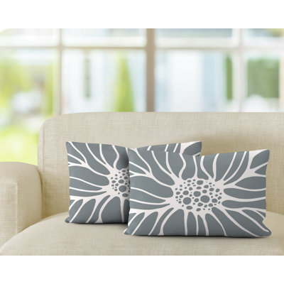 No Decorative Addition Outdoor Reversible Throw Pillow