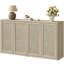 Armoire d'inspiration bohémienne 64,32 po avec tablettes réglables-443106086