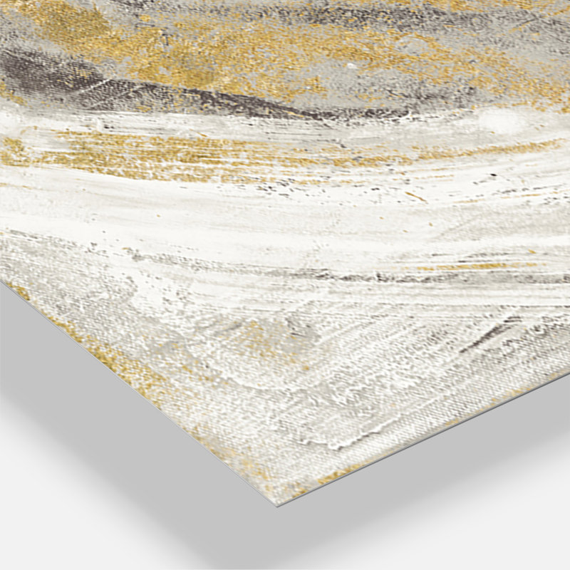 Glam Phoenix Neutral - horloge murale moderne