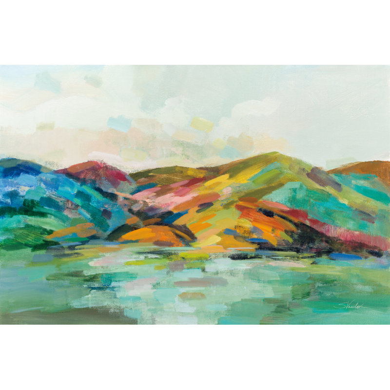 «Liher California Spring On Canvas» par Silvia Vassileva, reproduction, H 32 po x l 48 po