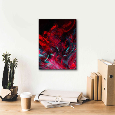 «Red Inferno» par Epic Portfolio, estampe numérique sur toile