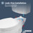 HOROW Elongated Chair-Height Two-Piece Toilet with Dual Flush and Soft-Close Seat, Floor Mounted, 1.28 GPF