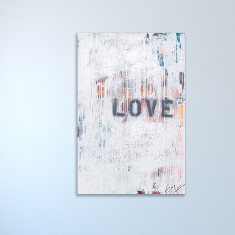Love Never Fails by Kent Youngstrom - Wrapped Canvas Print, 152 cm H x 102 cm W x 4 cm D