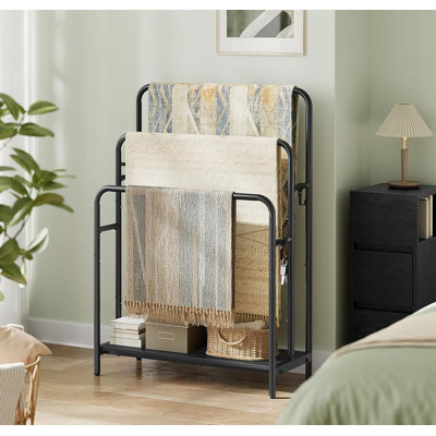 Caoihme 27.6 cm L 3 - Bar Freestanding Towel Stand