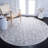 Adelaida Ikat Gray/Ivory Area Rug-957808202