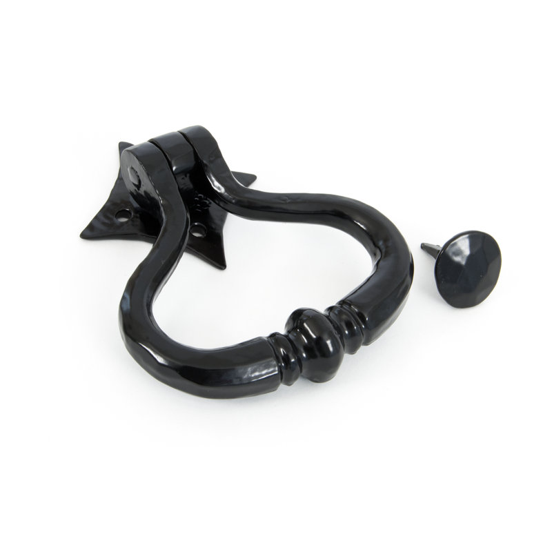 Shakespeare Door Knocker, Black