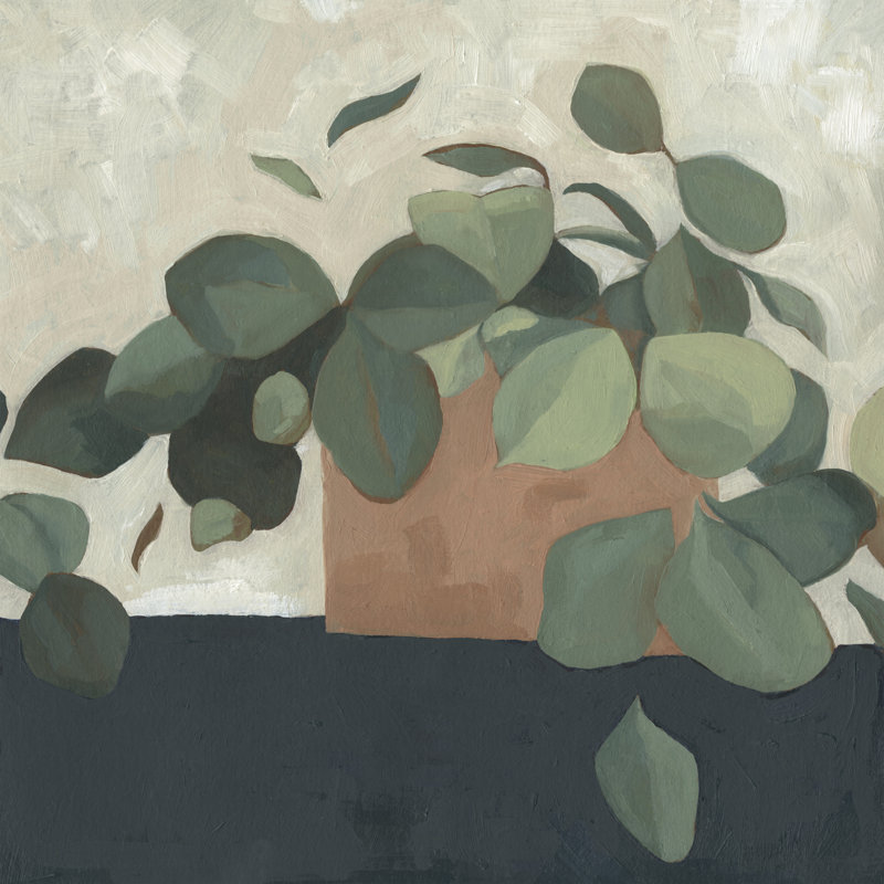 Jade Hoya II by Emma Scarvey - Wrapped Canvas Painting, 30cm H x 30cm W x 3.8cm D