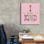 «I Am Kind» par Sarah Adams, art mural sur toile-129657160