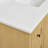 Avery 48 Inch Single Bathroom Vanity in Honey Oak, Carrara Cultured Marble Countertop, Undermount Square Sink (1-Hole), Brushed Gold Trim-51712062-51978239-134320027