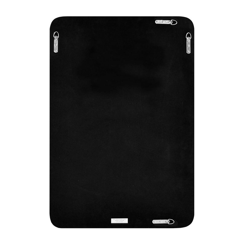 Highland Accent Mirror, Black