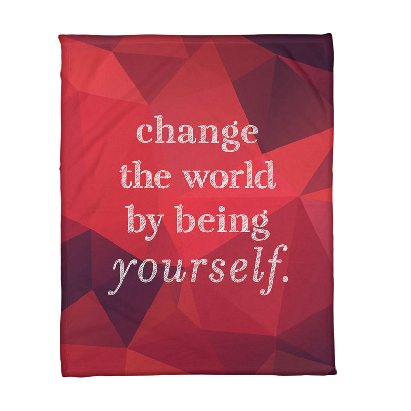 Sewn Throw Blanket, 60" W x 80" L, Heavy, Ruby Red