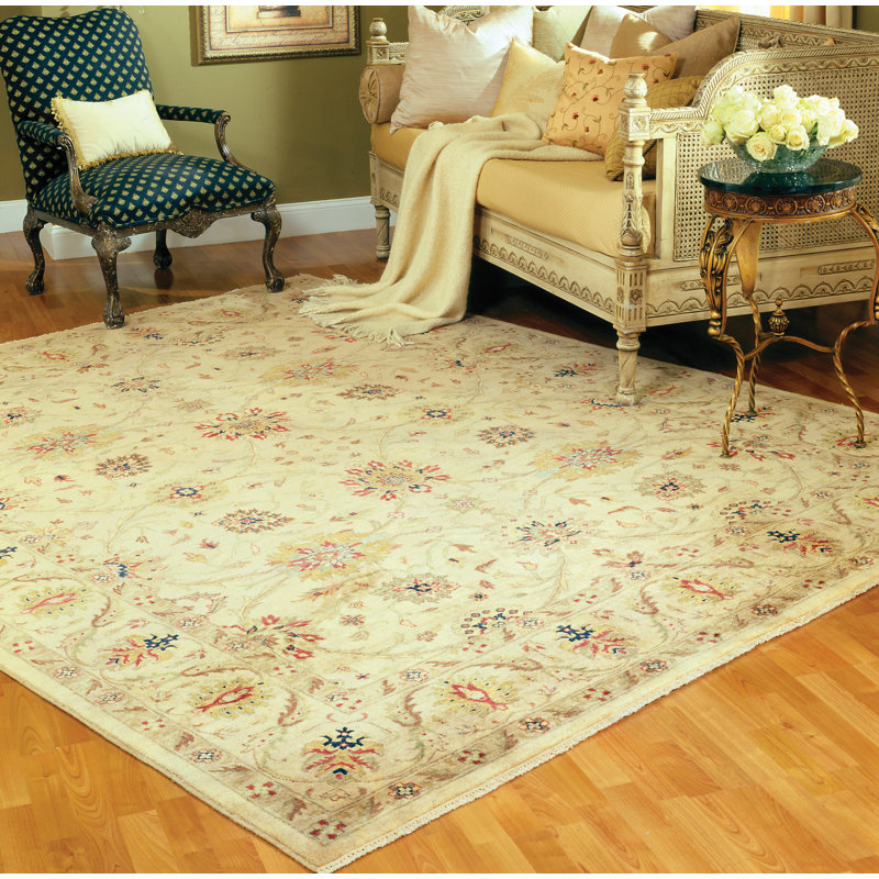 Wilhelmine Wool Oriental Indoor Rug, Rectangle 12' x 15'