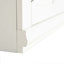 Armoire de garde-manger avec porte vitrée et fenêtre en treillis, vitrines avec rangement
