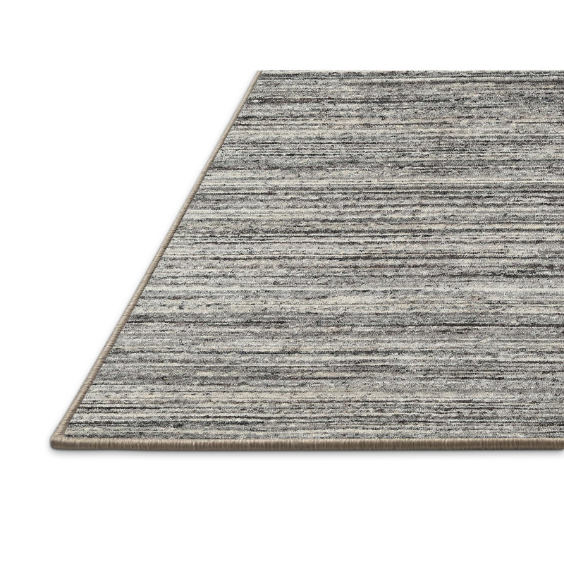 Tapis gris zone contemporaine, Rectangle 5 pi x 7 pi