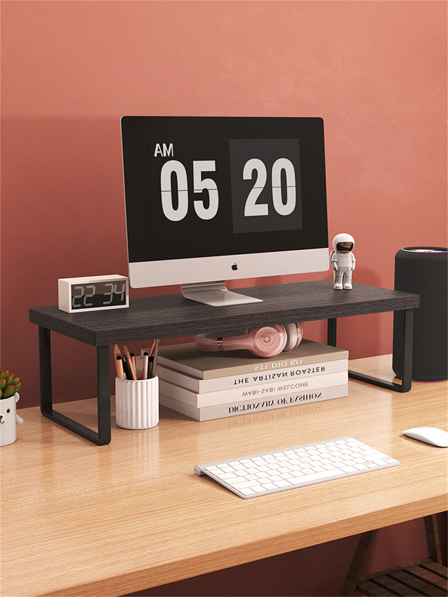 Hokku Designs Spacemaster Desktop Computer Monitor Riser Stand | Wayfair