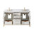 Gracie 60'' Double Bathroom Vanity with Top-51573268-51573266