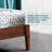 2-Pcs Bedroom Set – Solid Wood Platform Bed Frame & Matching Nightstand, Mid-Century Modern Scandinavian, 800 lbs Capacity, No Box Spring Needed-281464985-281464967