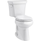 Highline 1.28 GPF Water Efficient Round Two-Piece toilet (Seat Not Included)